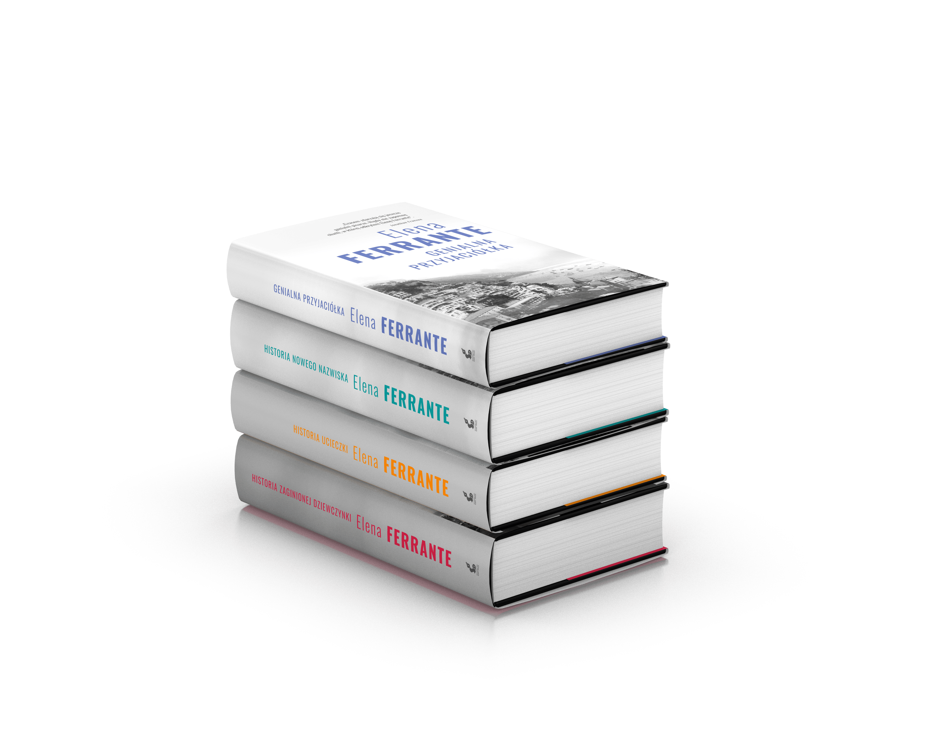 Pakiet Genialna przyjaciółka / Historia nowego nazwiska / Historia ucieczki / Historia zaginionej dziewczynki wyd. 2024