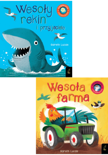 Pakiet książek pop-up: Wesoła farma, Wesoły rekin