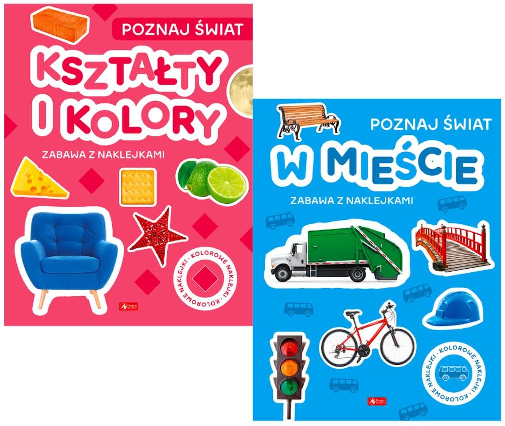 Pakiet Poznaj świat. Kształty i kolory / W mieście