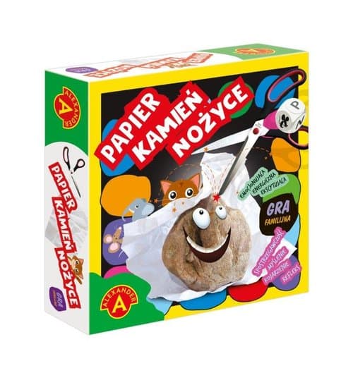 Papier kamień nożyce familijny