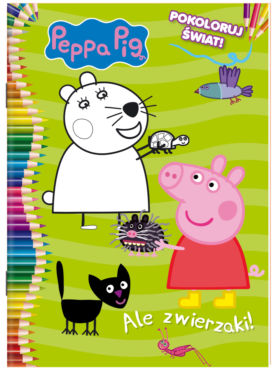 Peppa Pig Pokoloruj świat Część 4