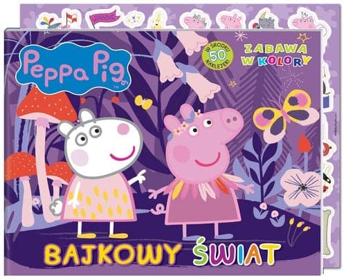 Peppa Pig Zabawa w kolory Bajkowe kolory.