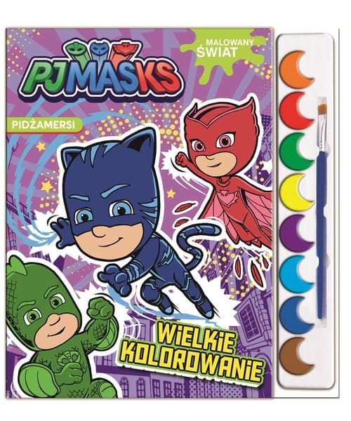 Pidżamersi Malowany świat Wielkie kolorowanie