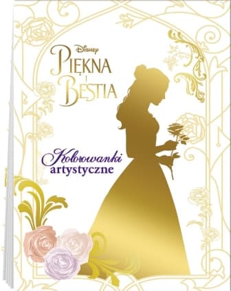 Piękna i Bestia Kolorowanki artystyczne
