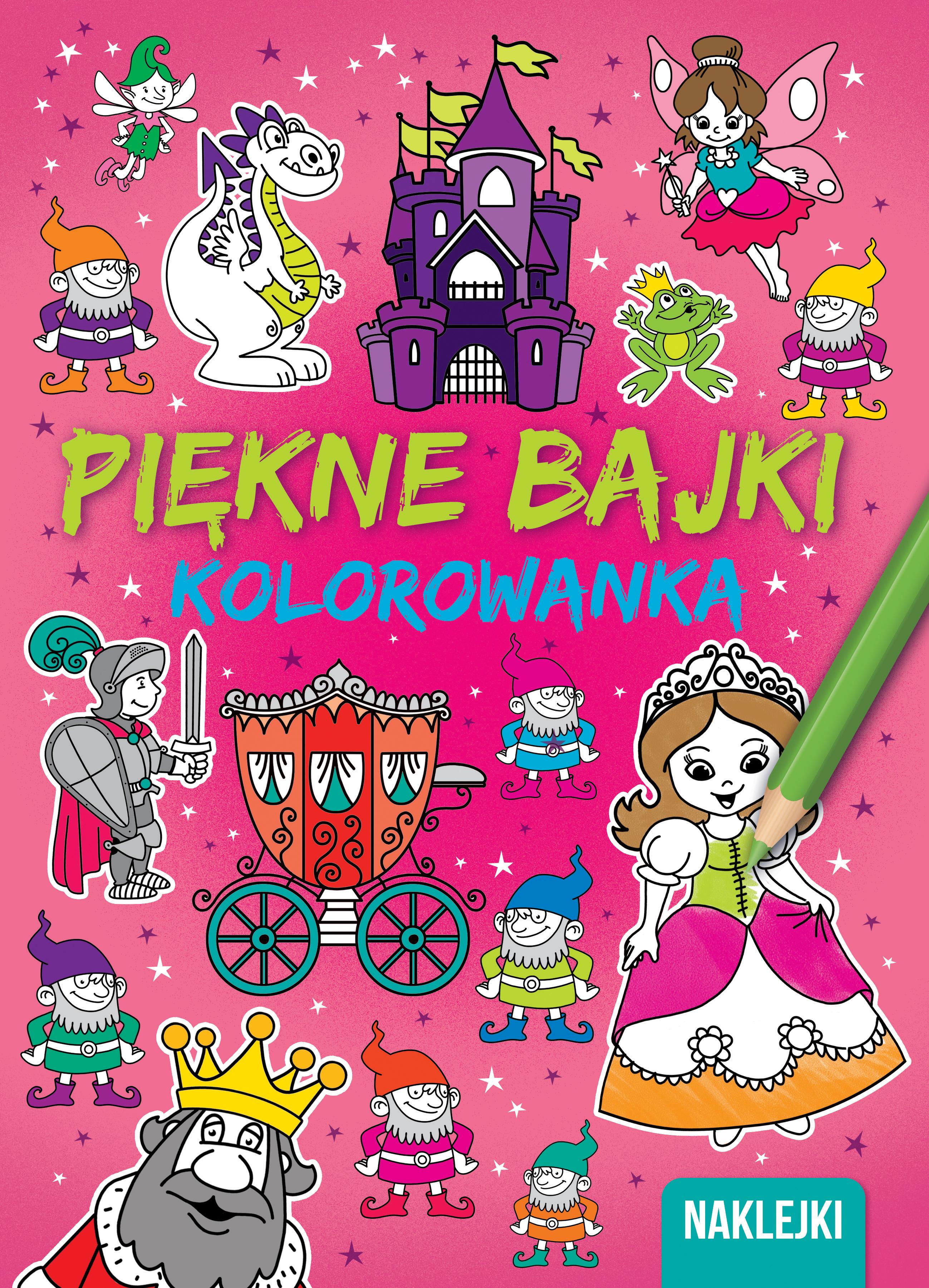 Piękne bajki Kolorowanka