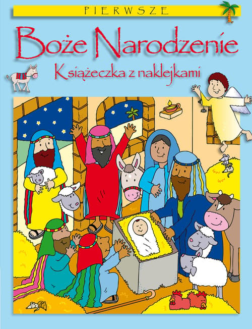 Pierwsze Boże Narodzenie Książeczka z naklejakmi