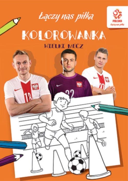Piłka nożna Wielki mecz Kolorowanka
