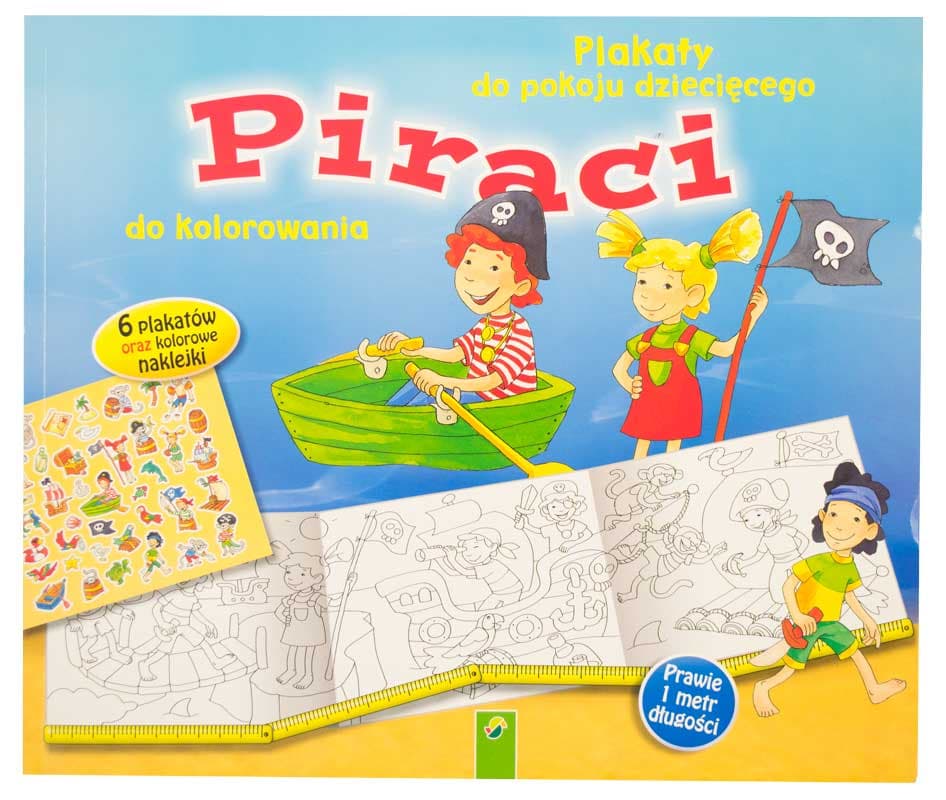 Piraci Plakaty do kolorowania