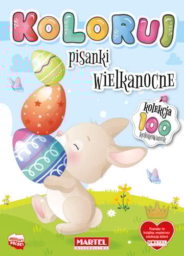 Pisanki wielkanocne. Koloruj