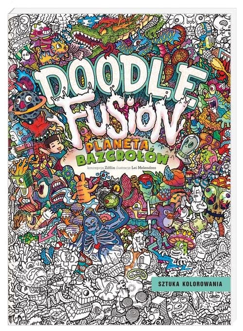 Planeta bazgrołów. Książka do kolorowania
