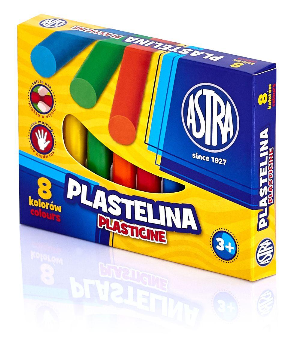 Plastelina 8 kolorów