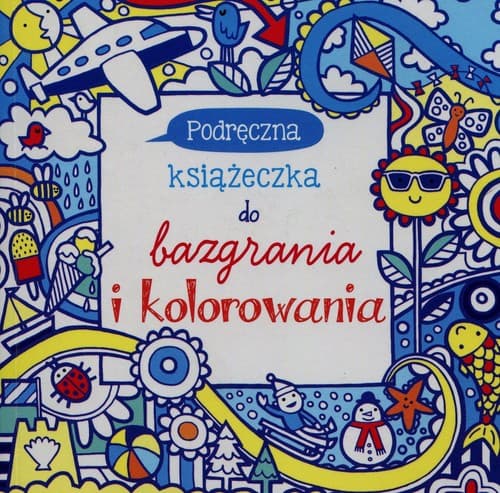 Podręczna książeczka do bazgrania i kolorowania