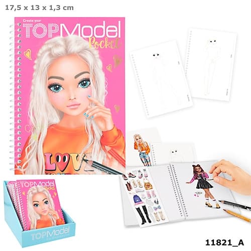Podręczny szkicownik Top Model 11821A