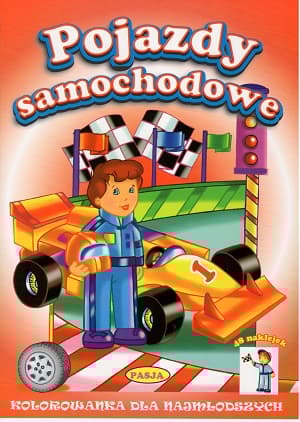 Pojazdy samochodowe kolorowanki dla najmłodszych