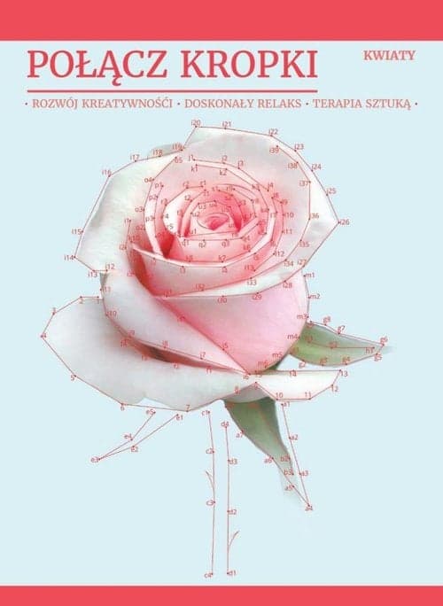 Połącz kropki Kwiaty