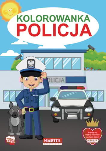 Policja. Kolorowanka