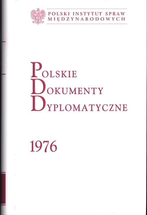 Polskie Dokumenty Dyplomatyczne 1976