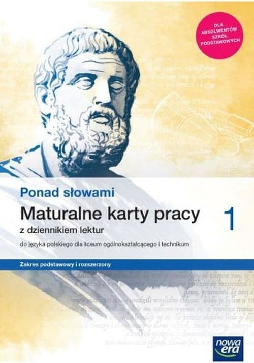 Ponad słowami 1 Maturalne karty pracy z dziennikiem lektur Zakres podstawowy i rozszerzony liceum i technikum. Szkoła ponadpodstawowa