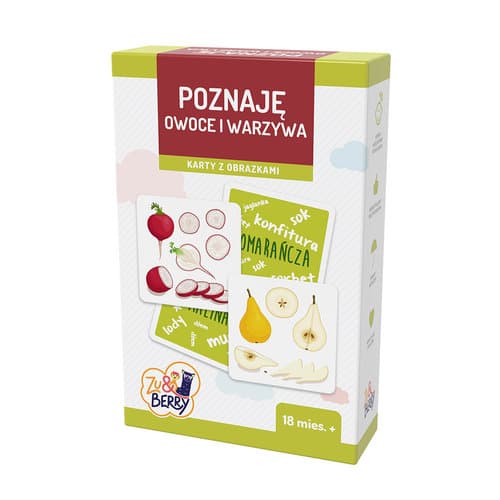 Poznaję owoce i warzywa Karty z obrazkami