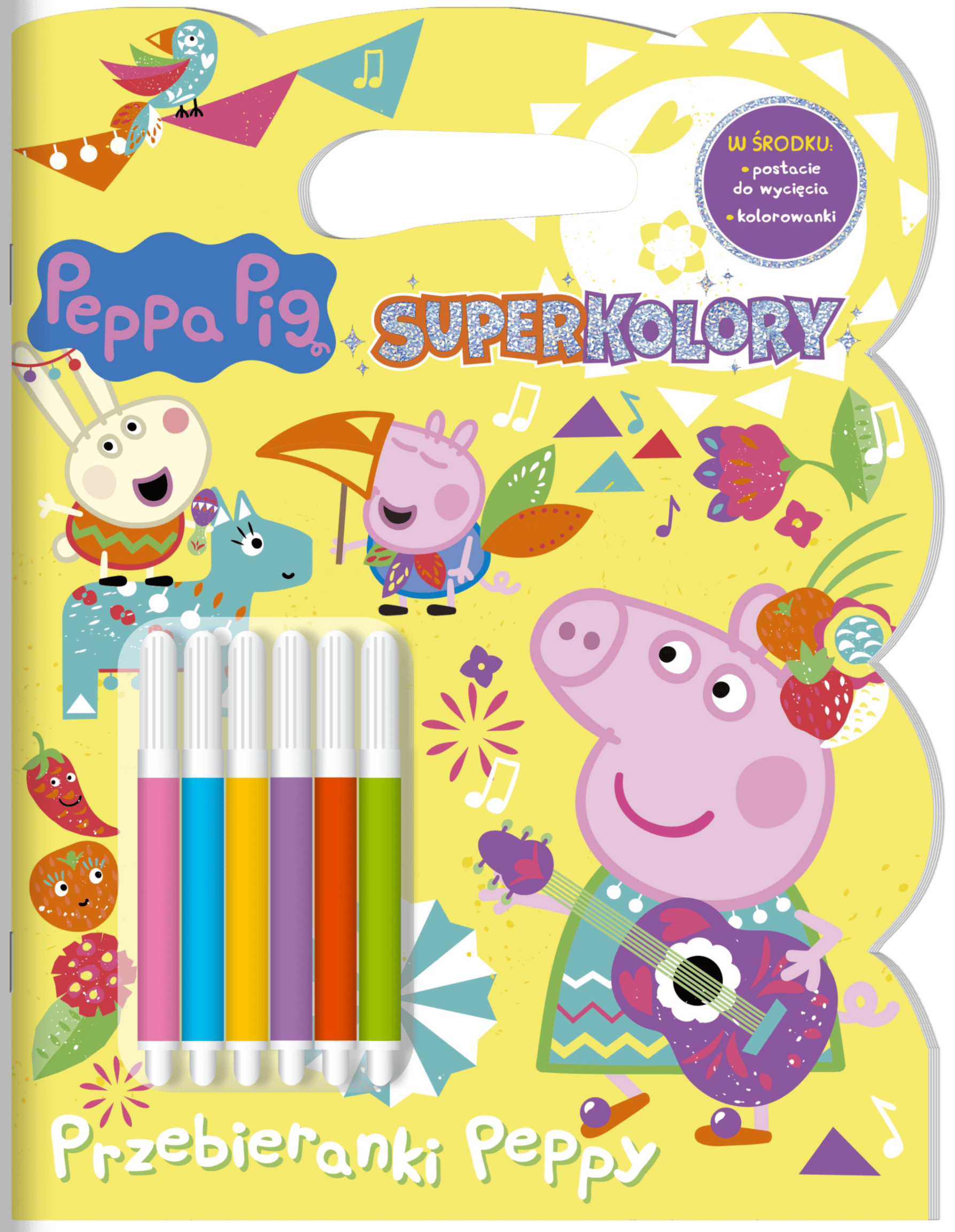 Przebieranki Peppy. Świnka Peppa. SuperKolory