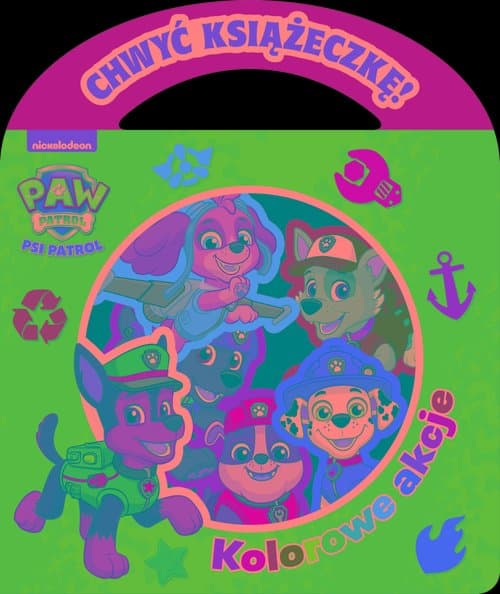 Psi Patrol Chwyć Książeczkę Kolorowe akcje