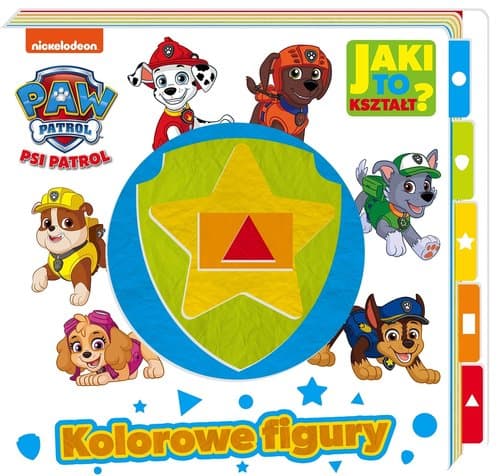 Psi Patrol. Jaki to kształt? Kolorowe figury Psi Patrol. Jaki to kształt? Kolorowe figury