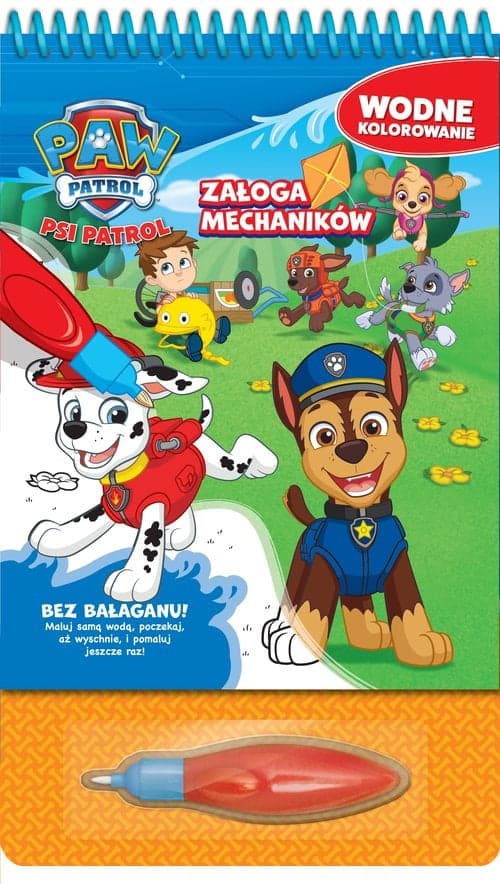Psi Patrol Wodne kolorowanie 3 Załoga mechaników