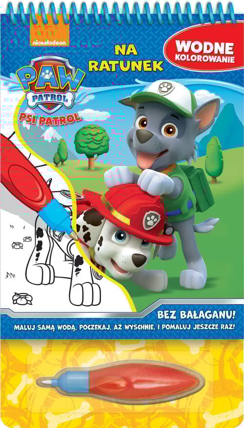 Psi Patrol Wodne kolorowanie Część 2 Na ratunek