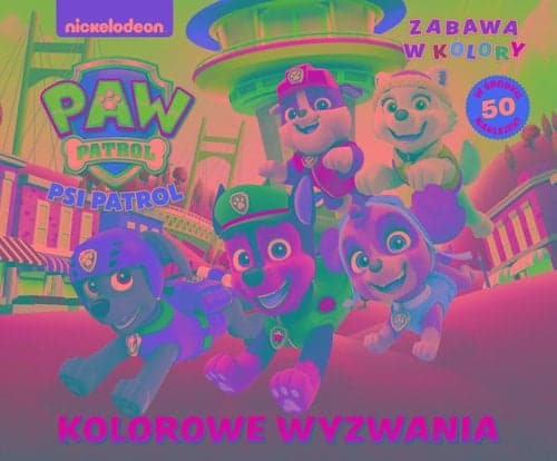 Psi Patrol Zabawa w kolory Kolorowe wyzwania
