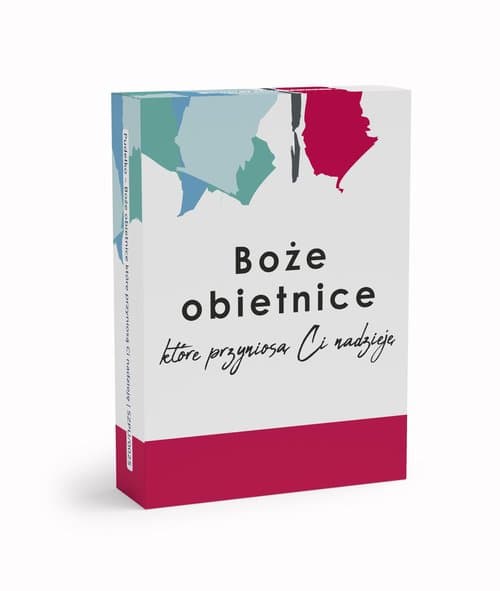 Pudełko Boże obietnice przyniosą Ci nadzieję