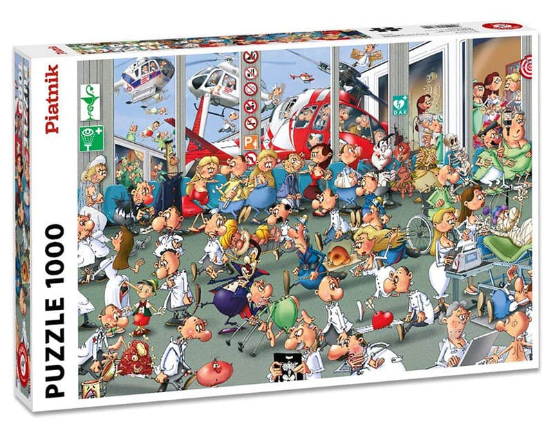 Puzzle 1000 Accidents emergencies