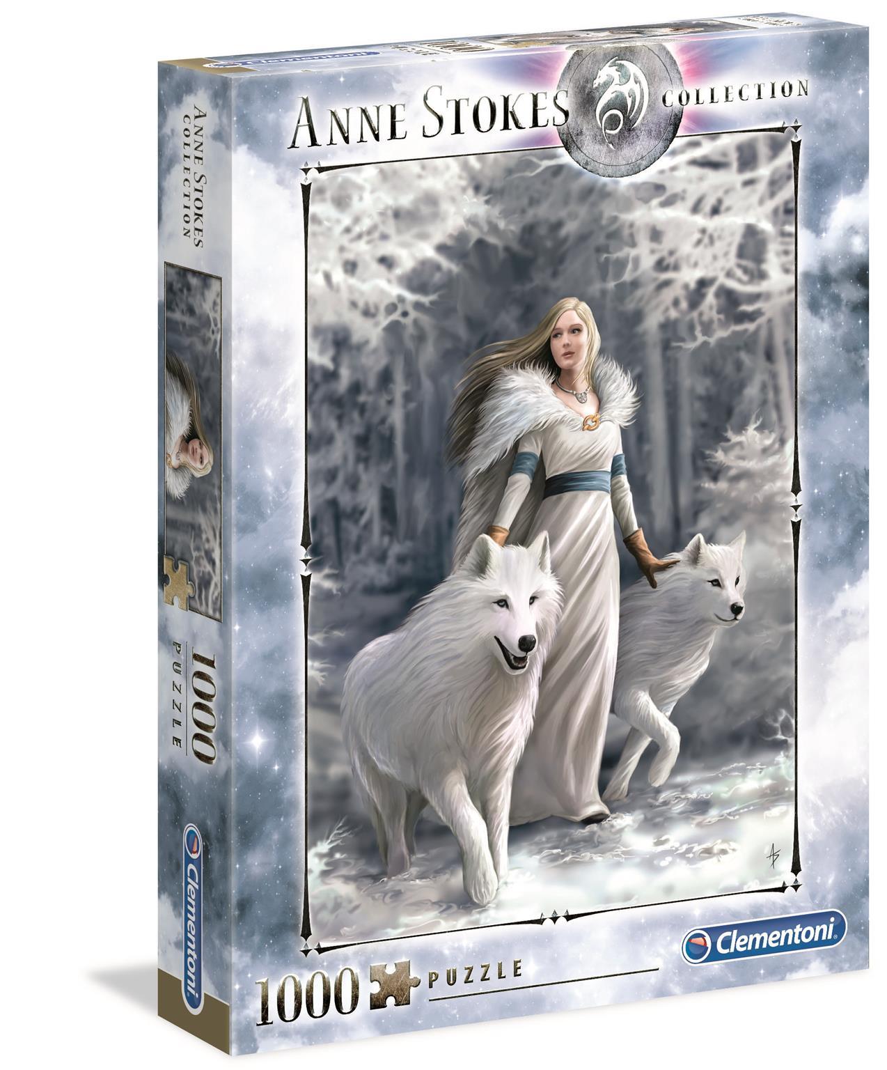 Puzzle 1000 Anne Stokes collection Strażnicy zimowi 39477