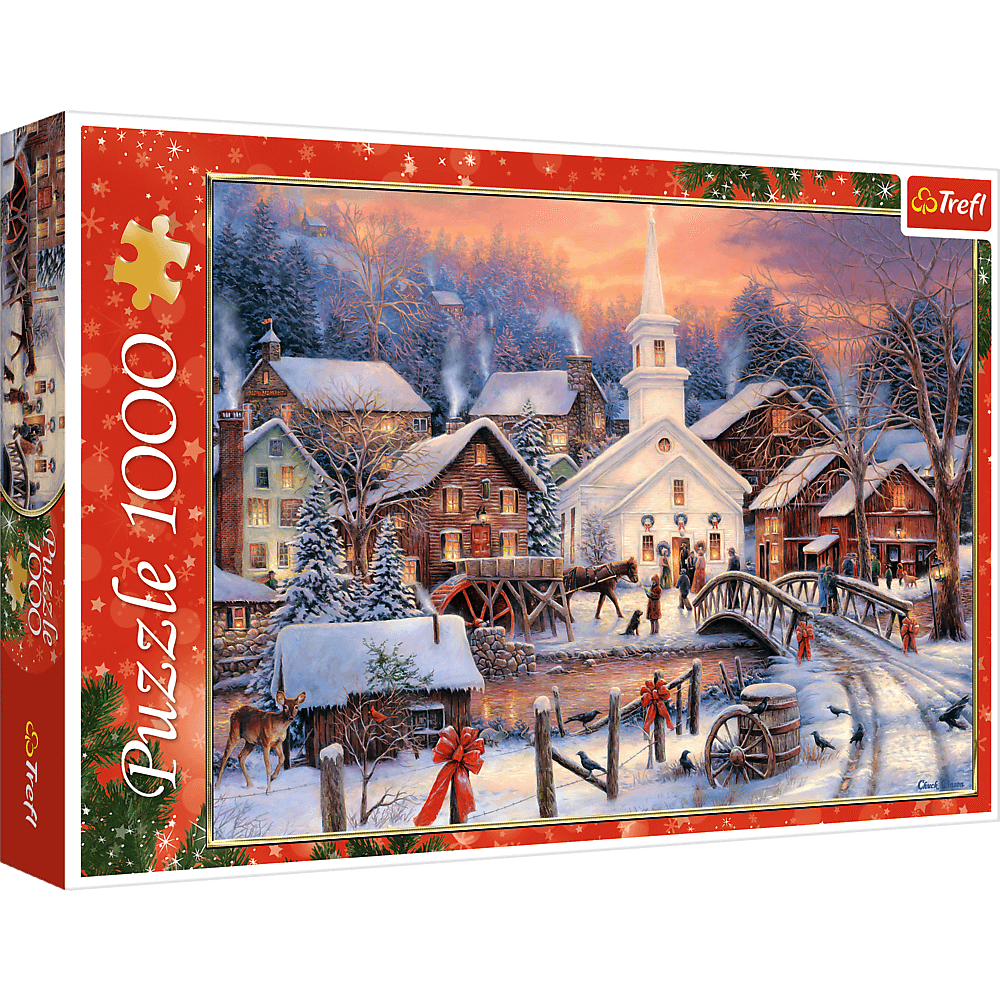 Puzzle 1000 Białe święta 10602