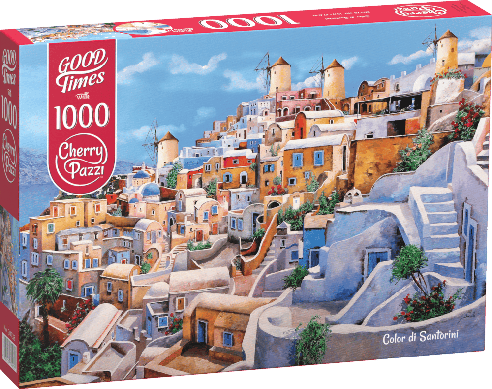 Puzzle 1000 CherryPazzi Color di Santorini 30035