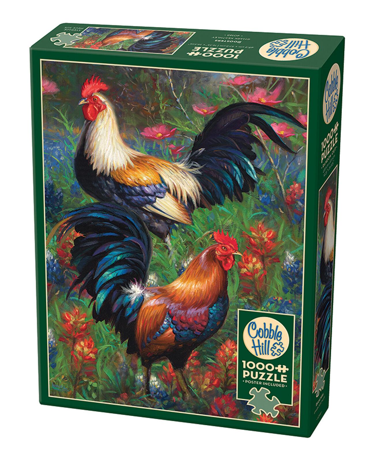 Puzzle 1000 Koguty 112254