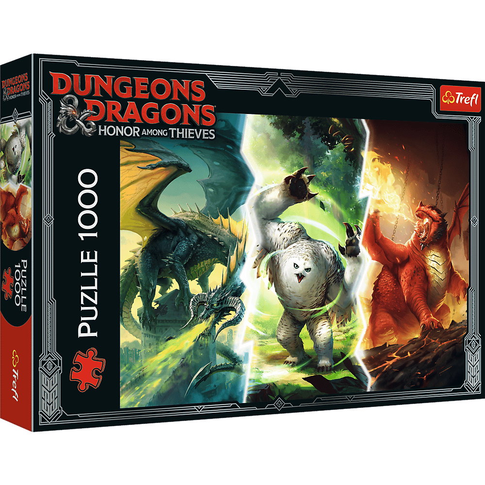 Puzzle 1000 Legendarne potwory z Faerun 10763