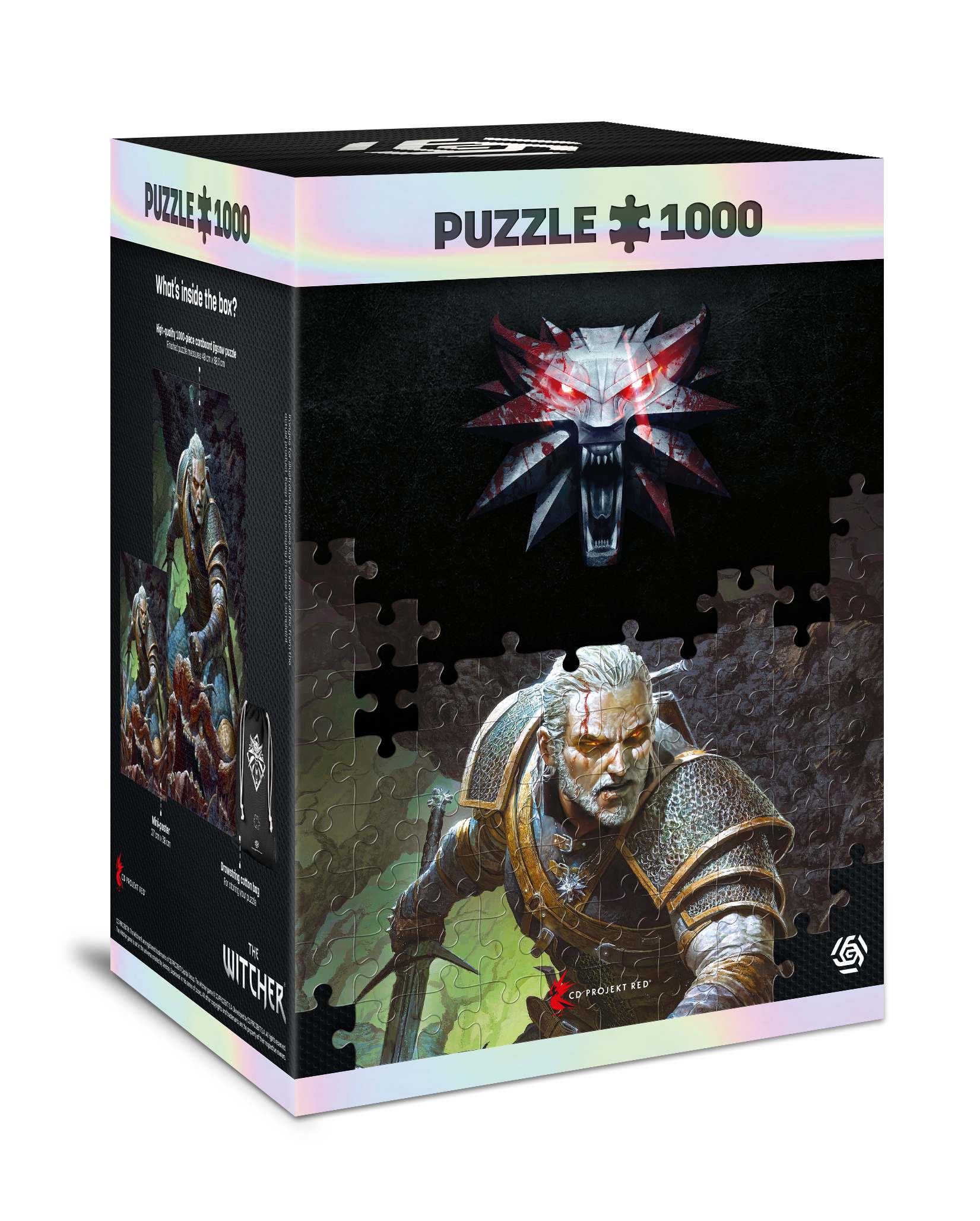 Puzzle 1000 Premium The Witcher Wiedźmin Dark World