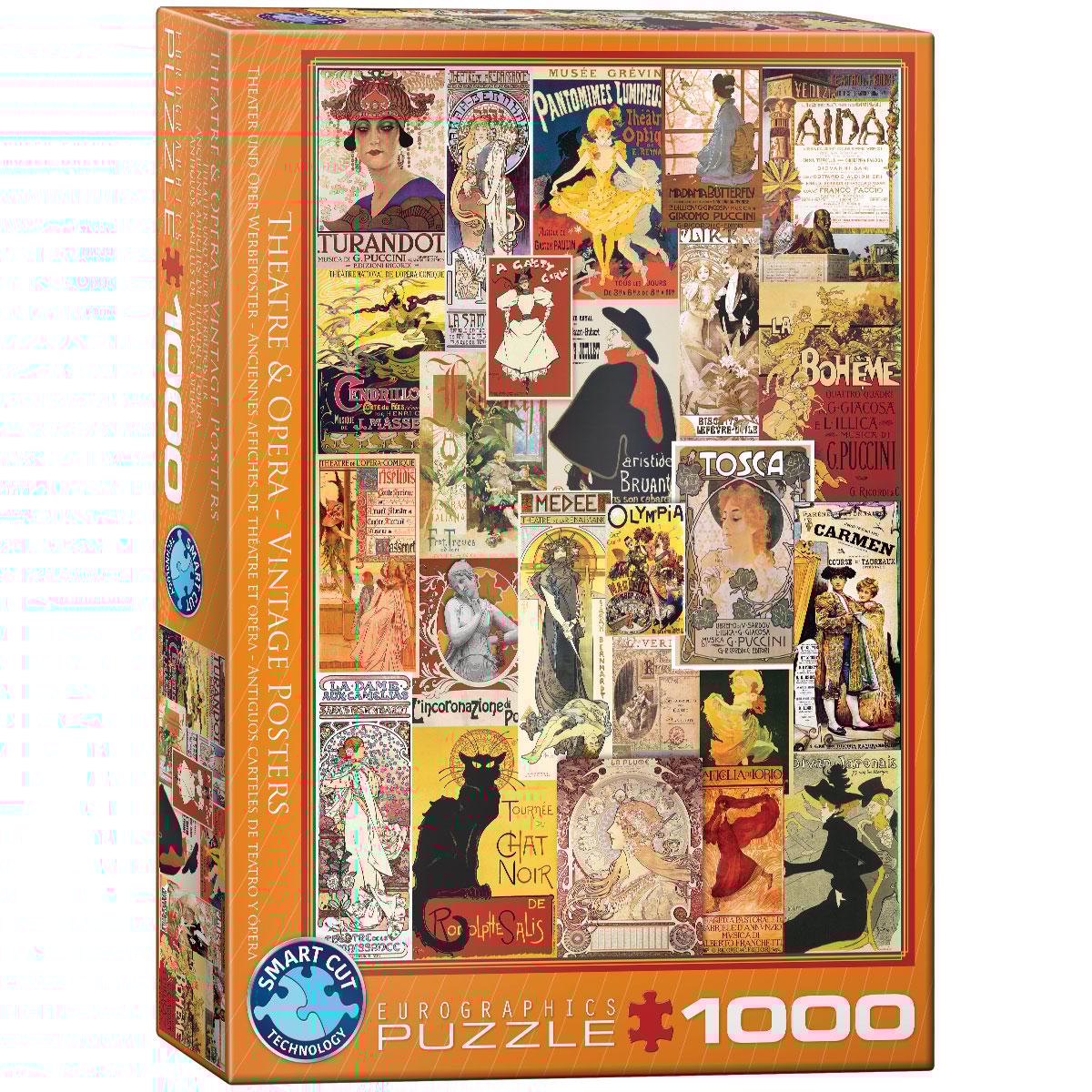 Puzzle 1000 Theater & Opera Vintage Art 6000-0935