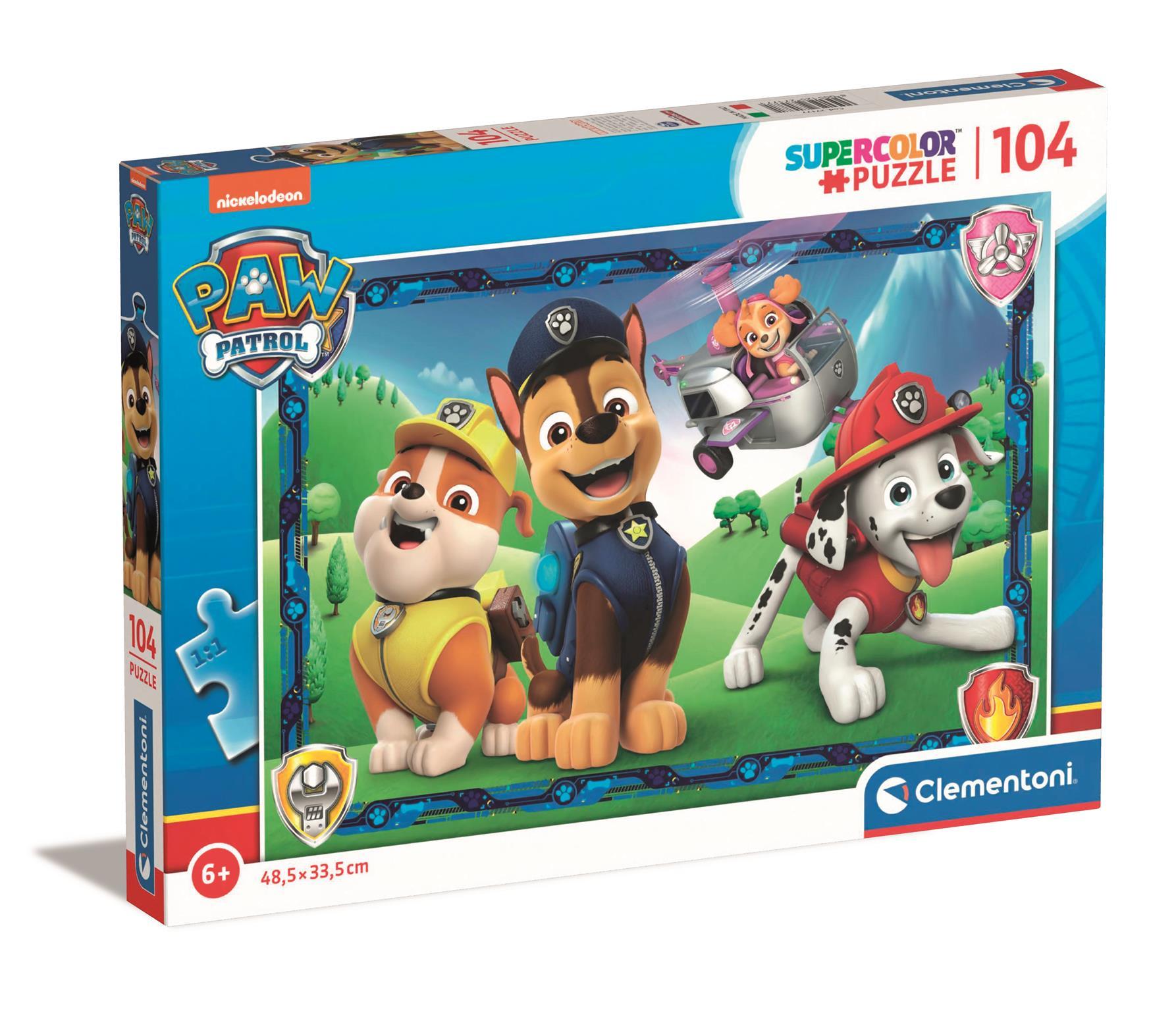 Puzzle 104 super kolor Paw patrol 27177