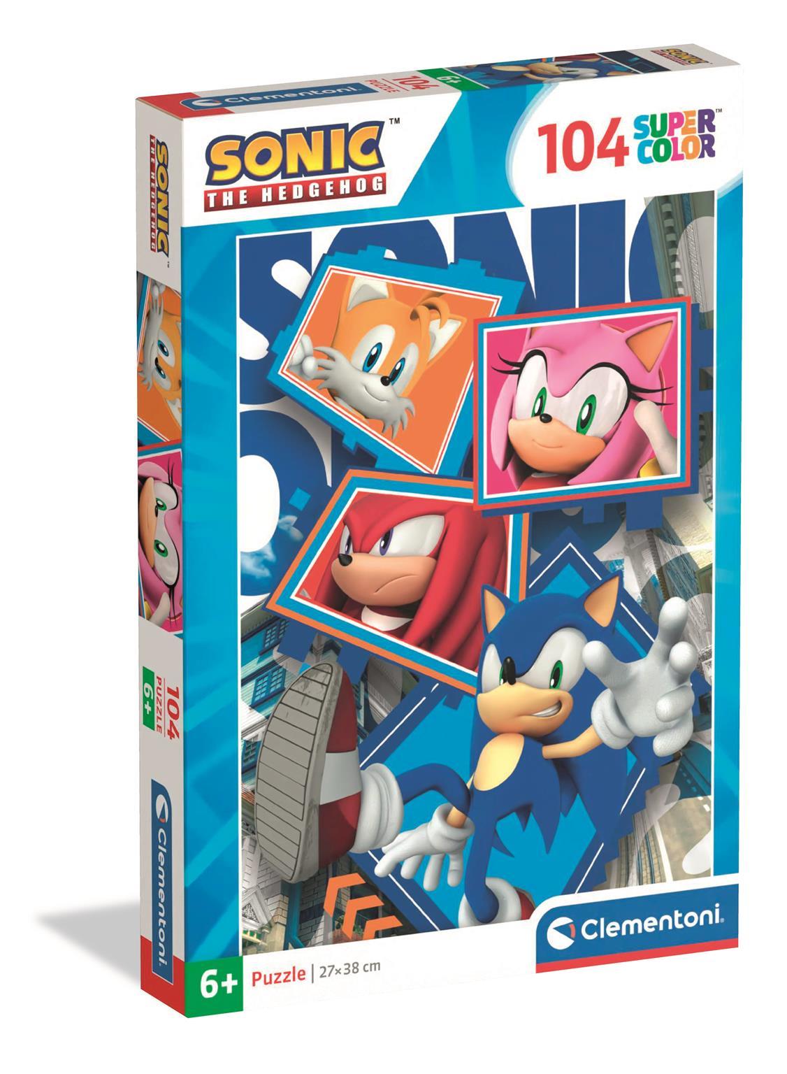 Puzzle 104 Super kolor Sonic 25038