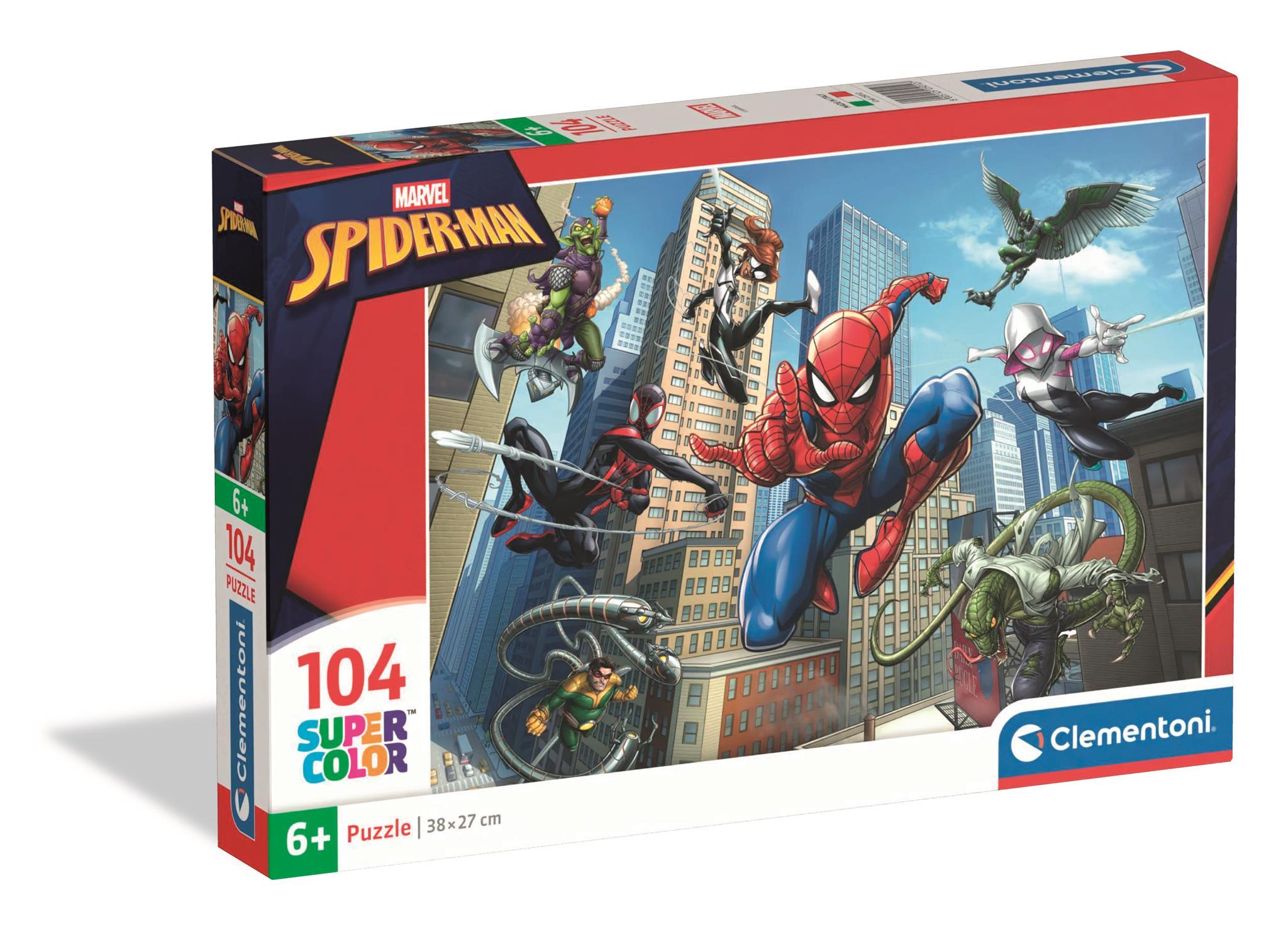 Puzzle 104 Super kolor Spider-Man 25012