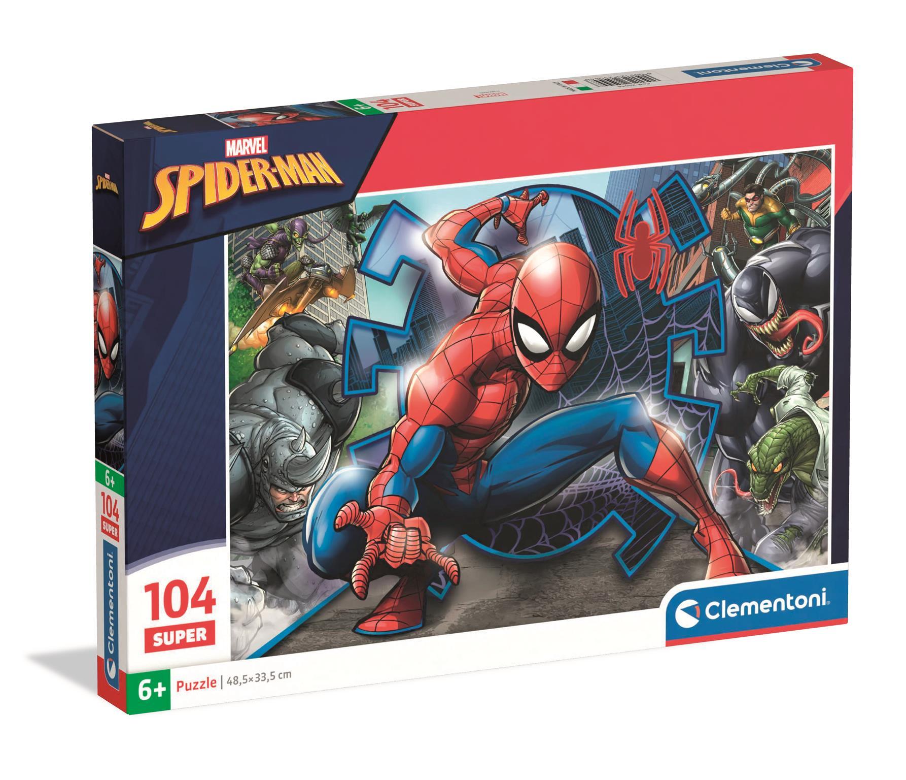 Puzzle 104 Super kolor Spider Man 25044