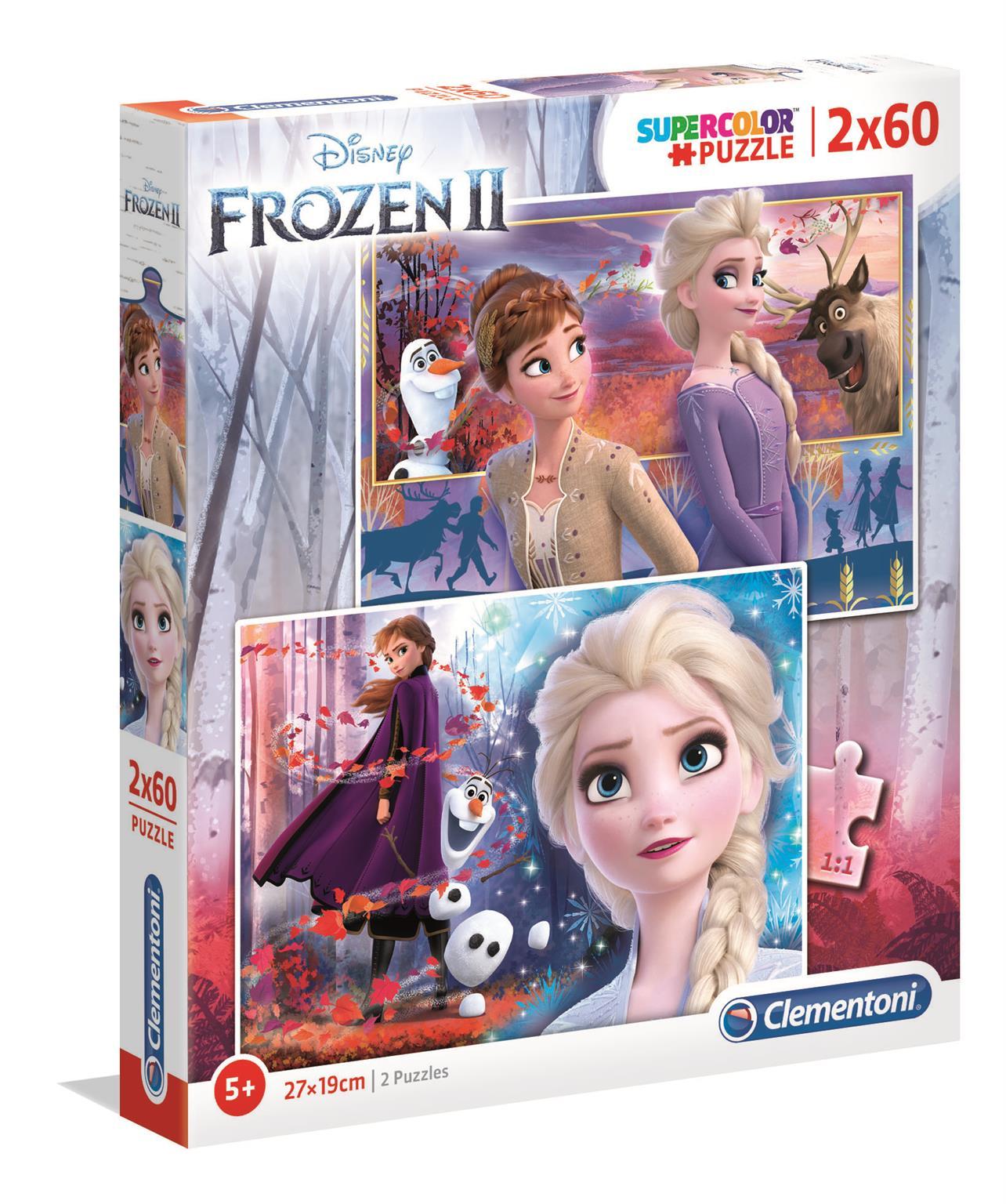 Puzzle 2w1 super kolor Frozen 2 21609