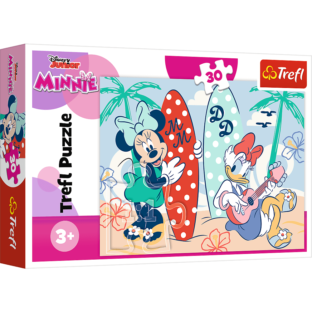 Puzzle 30 Kolorowa Minnie 18302