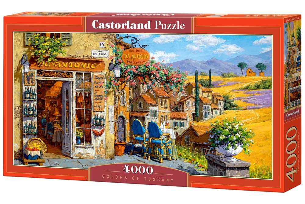 Puzzle 4000 Kolory Toskani C-400171-2