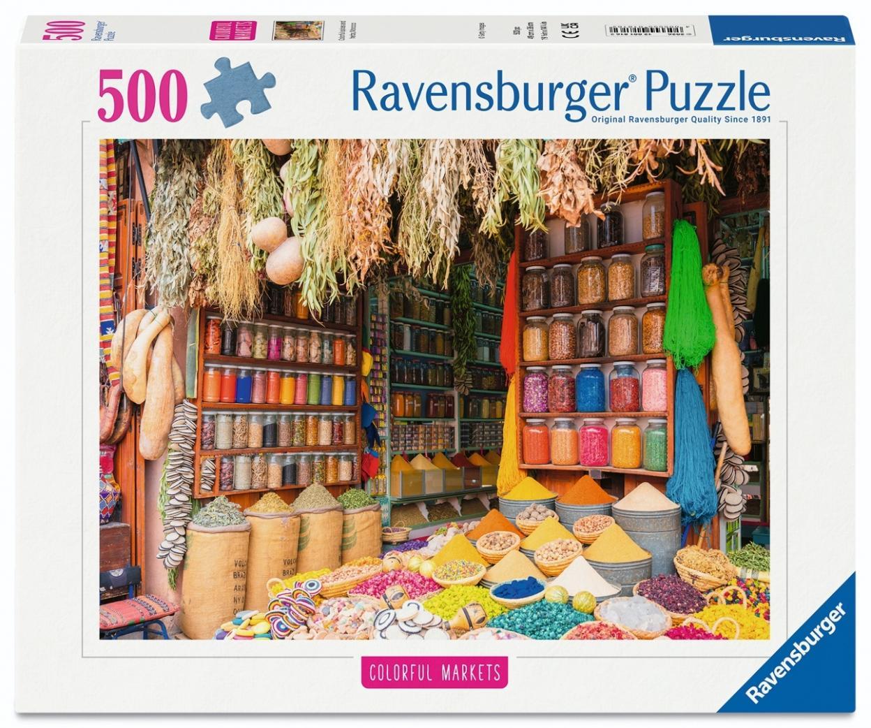 Puzzle 500 Colorful Spices, Morocco