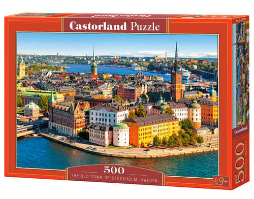 PUZZLE 500 SZTOKHOLM STARE MIASTO SZWECJA