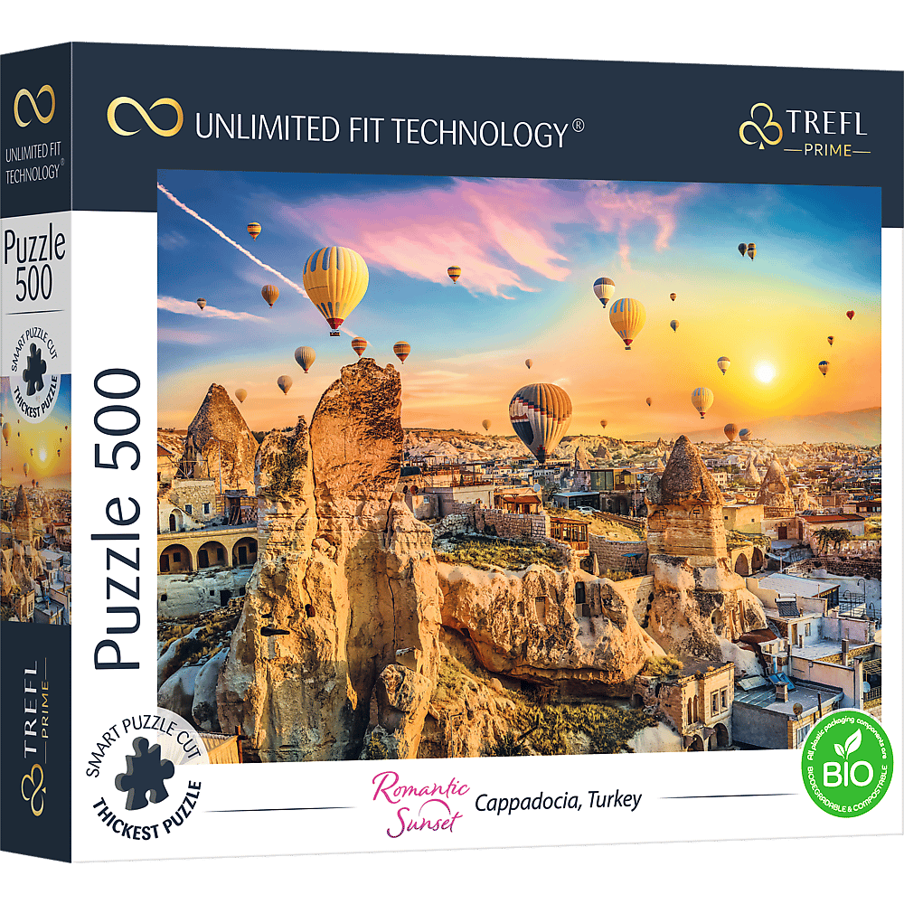 Puzzle 500 UFT Romantic Sunset: Cappadocia Turkey 37458