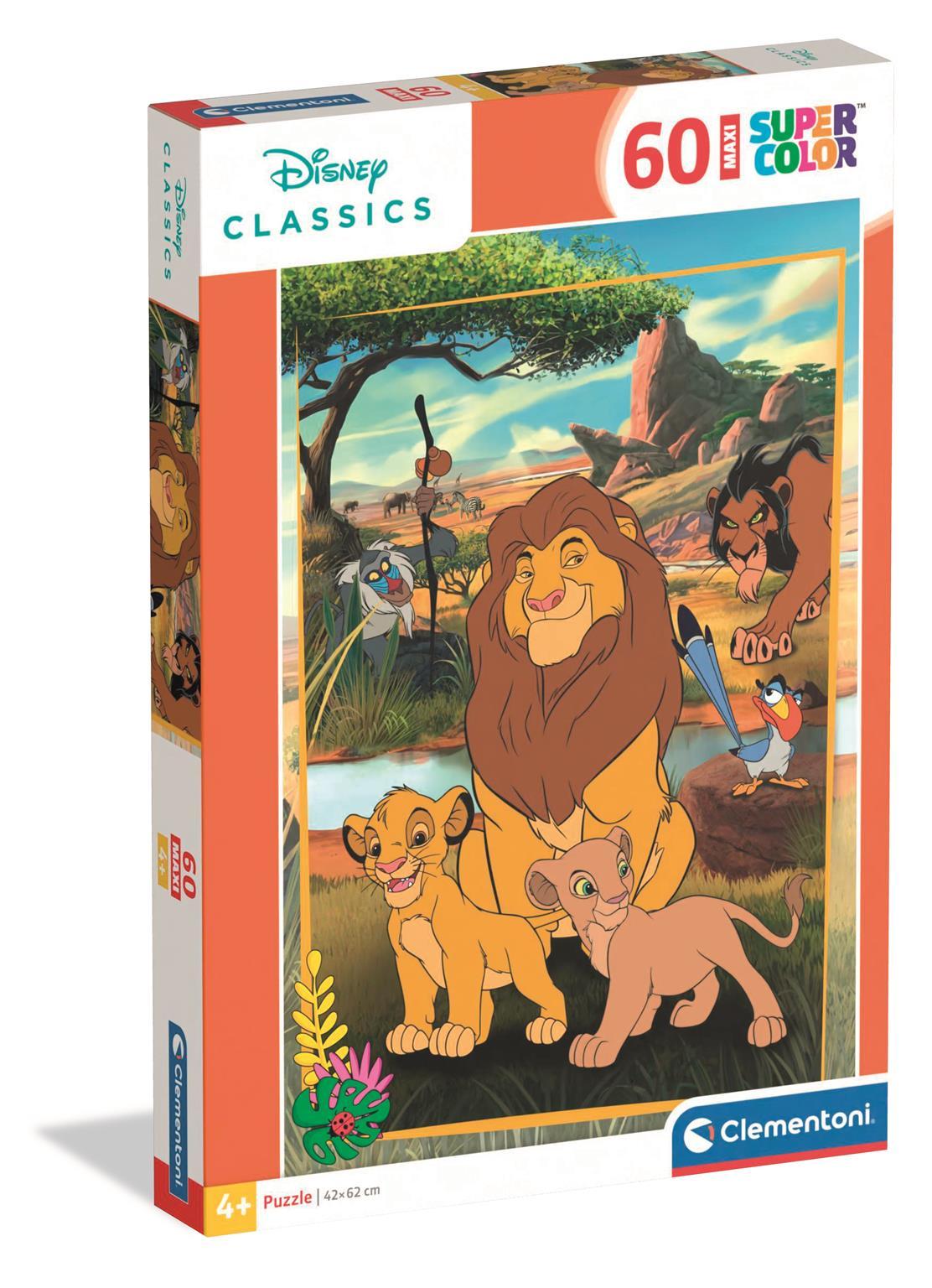 Puzzle 60 Maxi Super kolor The Lion King 26314