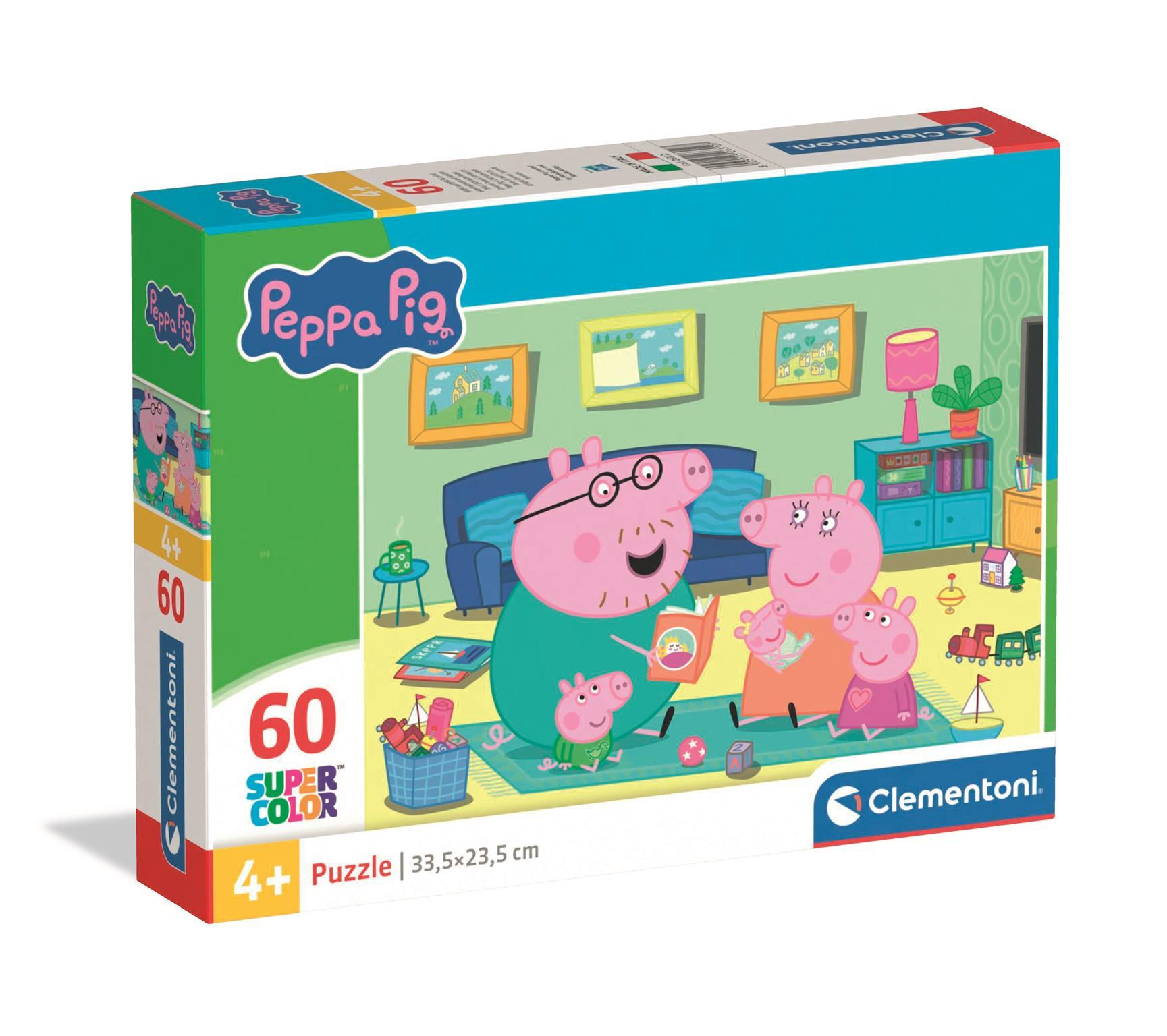 Puzzle 60 Super kolor Peppa Pig 26312